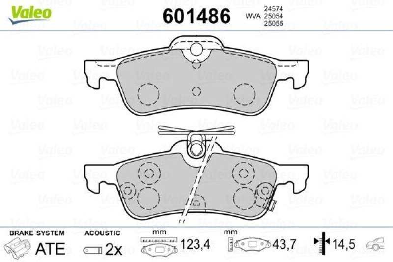 VALEO 601486 SBB-Satz PREMIUM