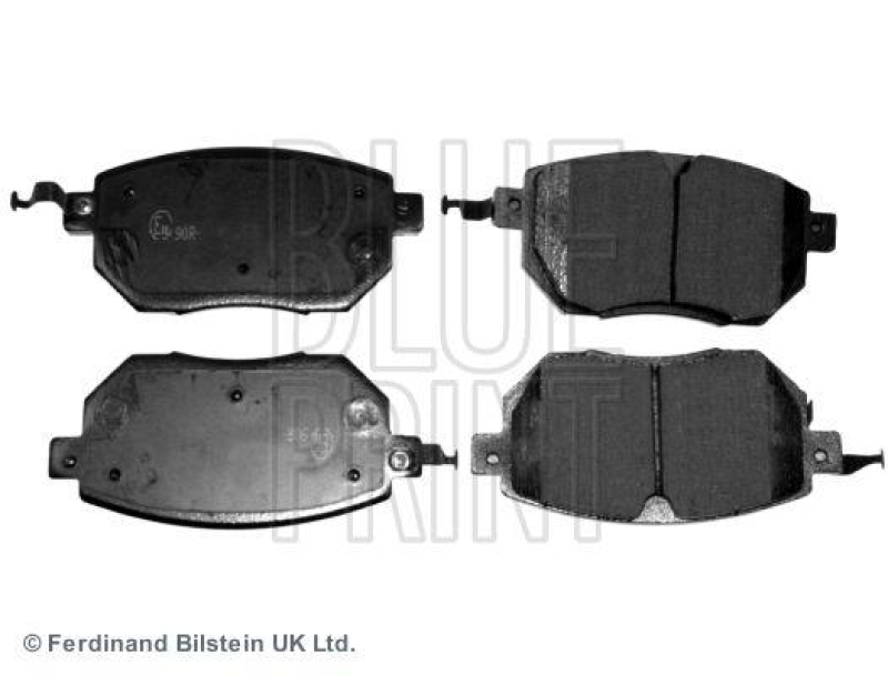 BLUE PRINT ADN142136 Bremsbelagsatz für NISSAN