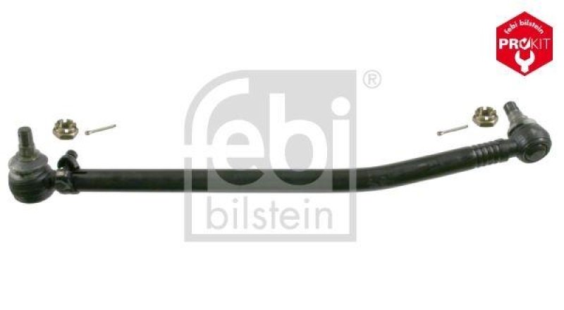 FEBI BILSTEIN 15759 Lenkstange mit Kronenmuttern und Splinten für DAF