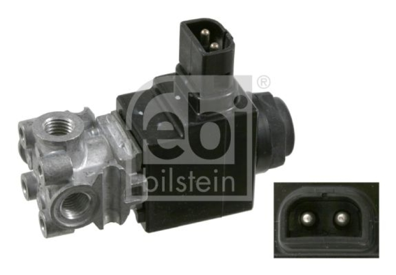 FEBI BILSTEIN 22232 Magnetventil für Abgasdruckregler für Volvo