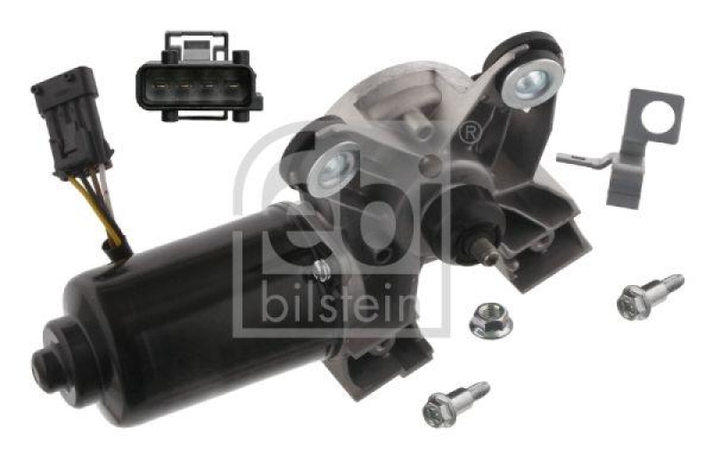 FEBI BILSTEIN 33752 Scheibenwischermotor mit Anschlusskabel für Opel