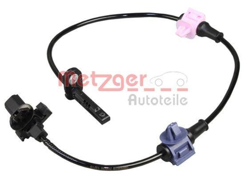 METZGER 0900626 Sensor, Raddrehzahl für HONDA HA links