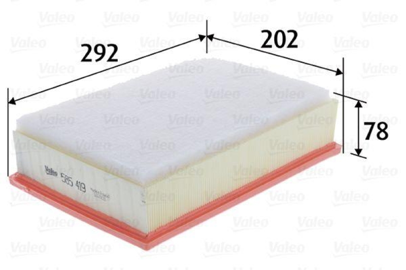 VALEO 585419 Luftfilter