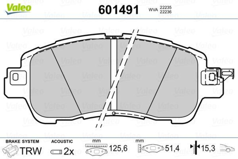 VALEO 601491 SBB-Satz PREMIUM