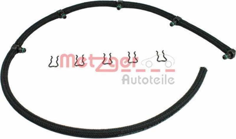 METZGER 0840002 Schlauch, Leckkraftstoff für ALFA/LANCIA