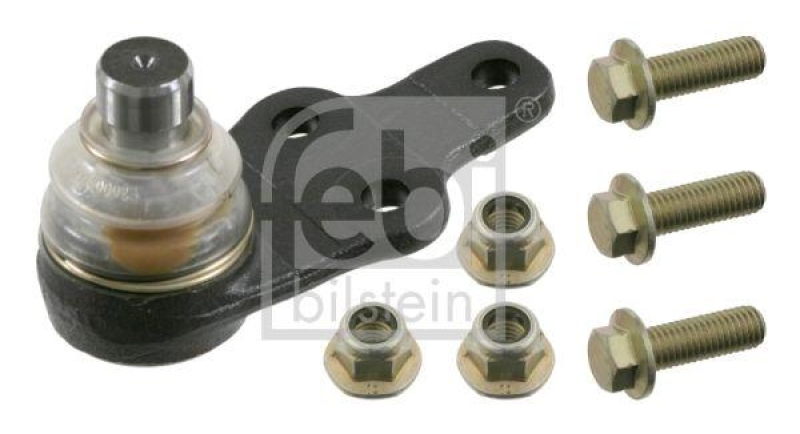 FEBI BILSTEIN 22140 Traggelenk mit Schrauben und Sicherungsmuttern für Ford