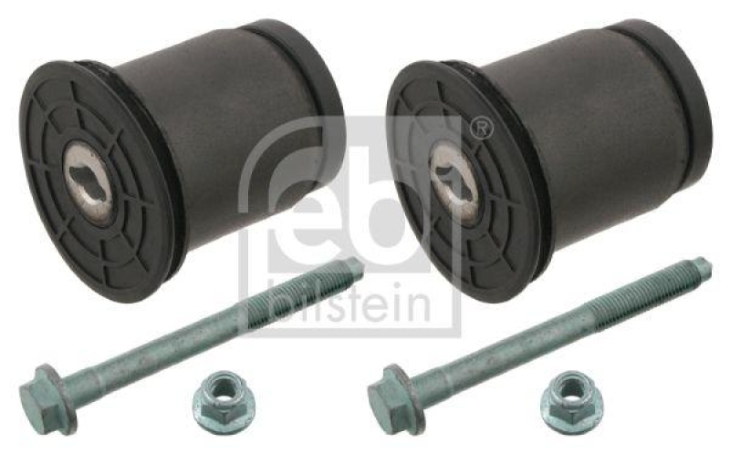 FEBI BILSTEIN 31744 Achskörperlagersatz mit Schrauben und Muttern für VW-Audi