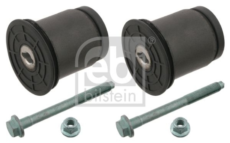 FEBI BILSTEIN 31744 Achskörperlagersatz mit Schrauben und Muttern für VW-Audi