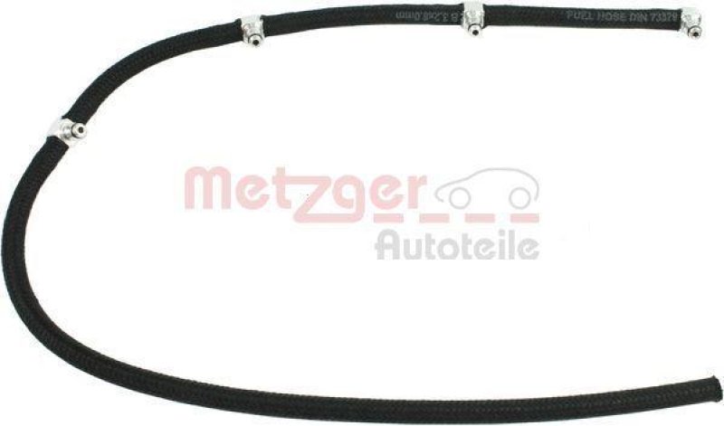 METZGER 0840011 Schlauch, Leckkraftstoff für MB