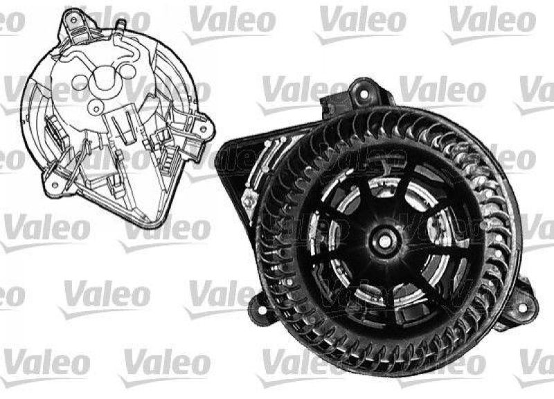 VALEO 698045 Innenraumgebläse PSA Berlingo,ZX,Partner