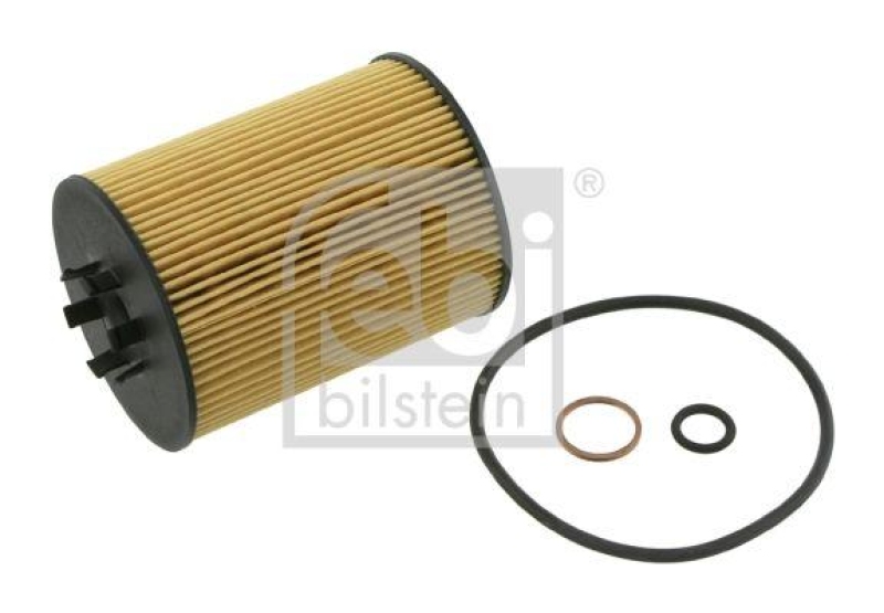 FEBI BILSTEIN 26703 Ölfilter mit Dichtringen für BMW