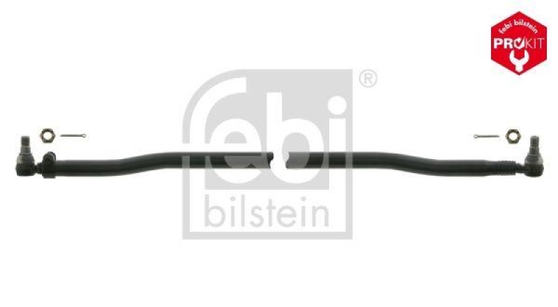 FEBI BILSTEIN 28275 Spurstange mit Kronenmuttern und Splinten für Mercedes-Benz