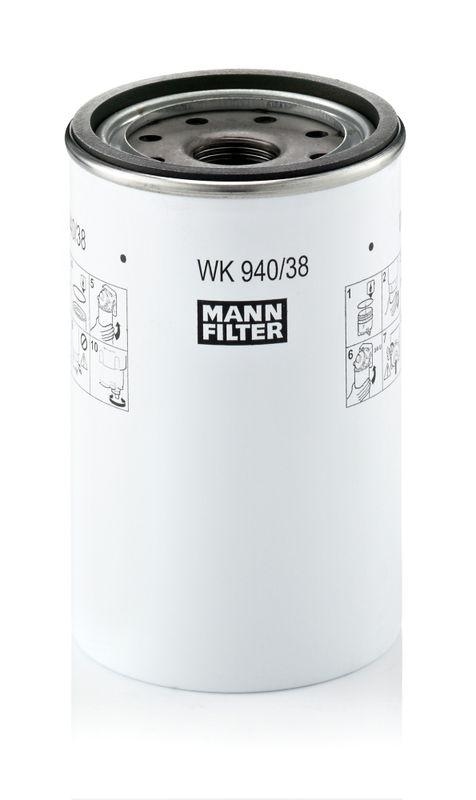 MANN-FILTER WK 940/38 x Kraftstoffilter für Volvo Truck