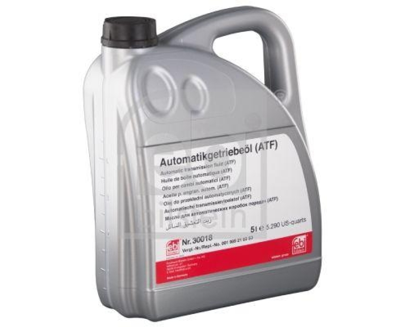 FEBI BILSTEIN 30018 Automatikgetriebeöl (ATF) in automatischen Getrieben, Wandlern und Hydrolenkungen für Mercedes-Benz