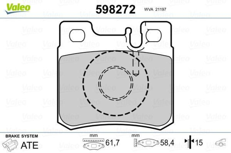 VALEO 598272 SBB-Satz PREMIUM