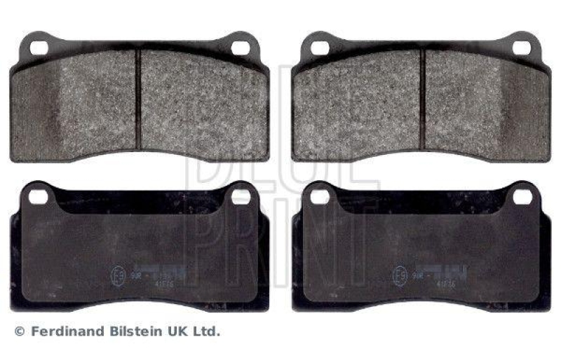 BLUE PRINT ADN142150 Bremsbelagsatz für Jaguar