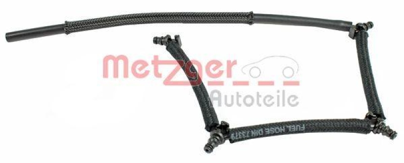 METZGER 0840024 Schlauch, Leckkraftstoff für FIAT/LANCIA