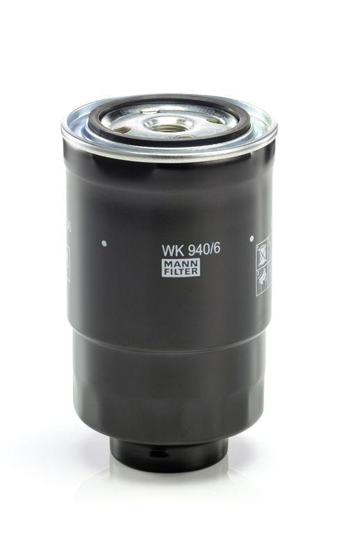 MANN-FILTER WK 940/6 x Kraftstoffilter für Nissan