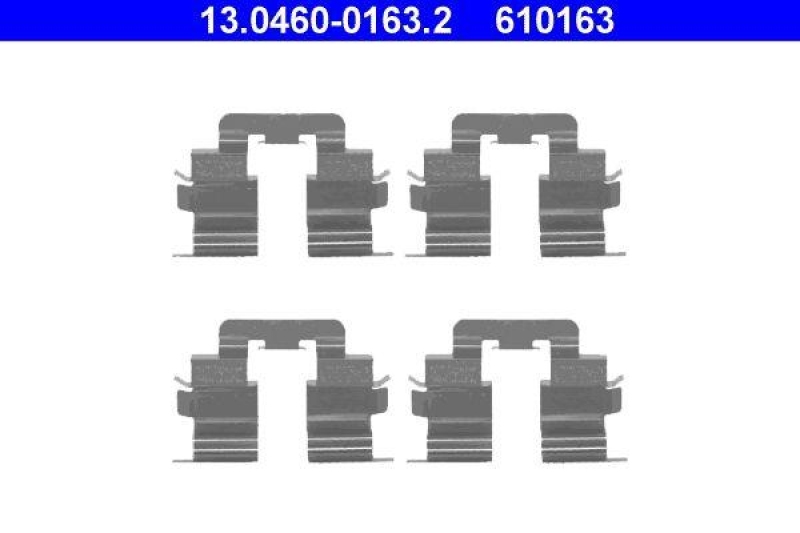 ATE 13.0460-0163.2 Belagsatz Zubehör