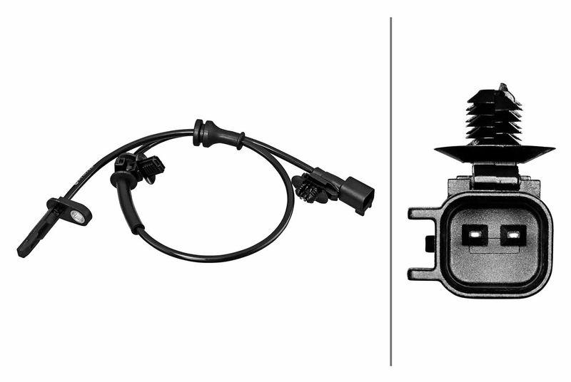 HELLA 6PU 358 218-391 Sensor, Raddrehzahl