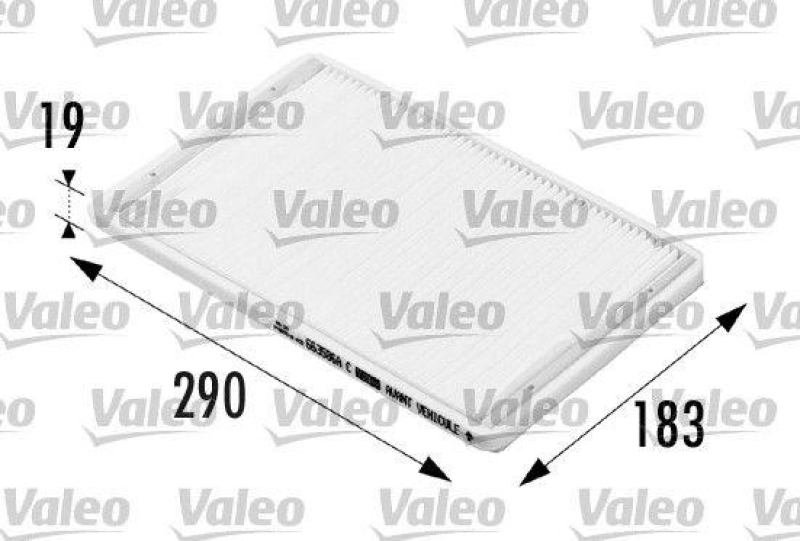 VALEO 698149 Innenraumluftfilter