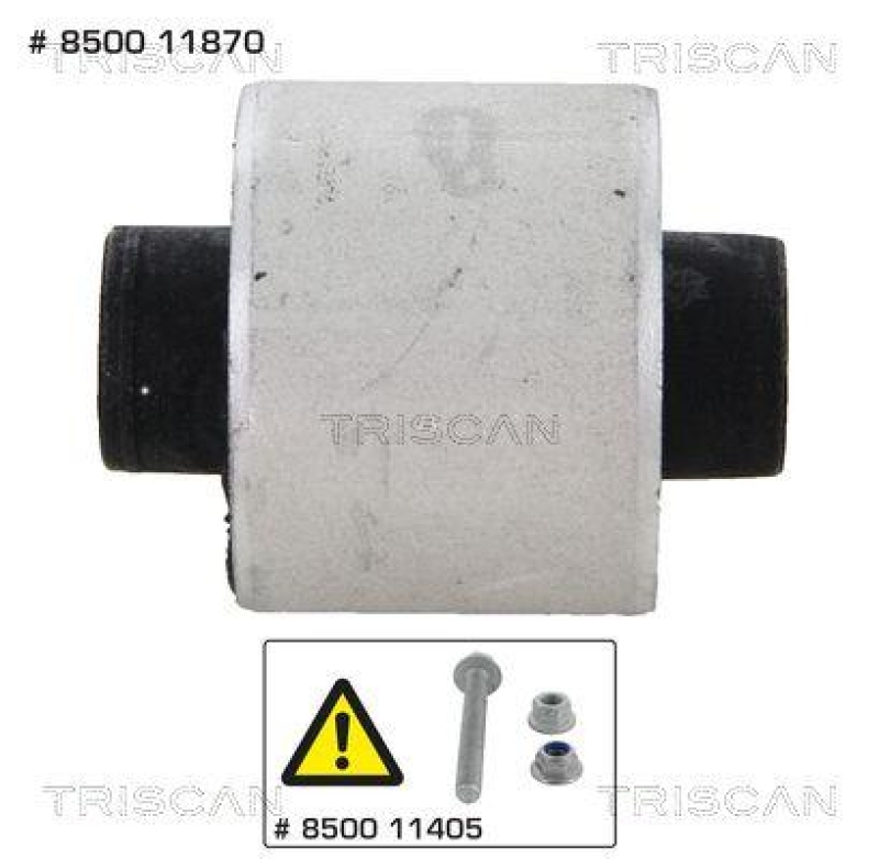 TRISCAN 8500 11870 Gummimetallager für Bmw X3, X4