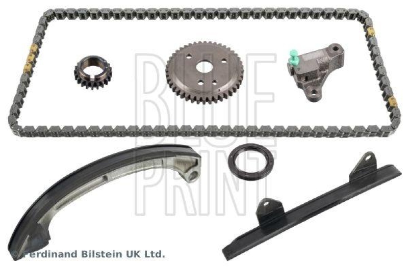 BLUE PRINT ADT37357 Steuerkettensatz für Nockenwelle, mit Gleitschienen und Kettenspanner für TOYOTA