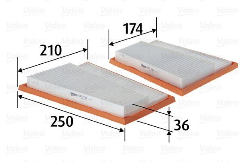 VALEO 585430 Luftfilter