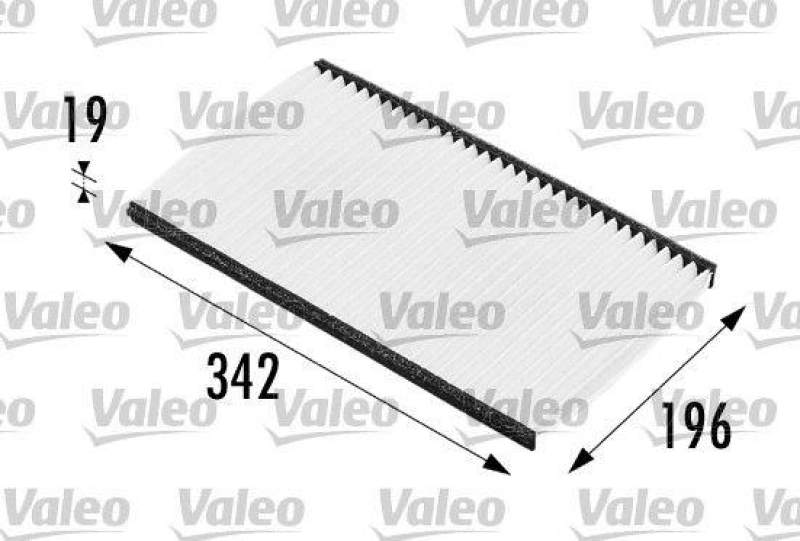 VALEO 698166 Innenraumluftfilter