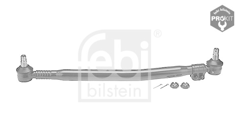 FEBI BILSTEIN 09309 Lenkstange mit Kronenmuttern und Splinten, vom Lenkgetriebe zur 1. Vorderachse für RENAULT (RVI)