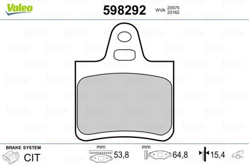 VALEO 598292 SBB-Satz PREMIUM