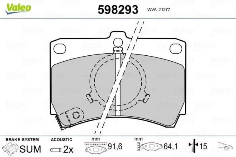 VALEO 598293 SBB-Satz PREMIUM