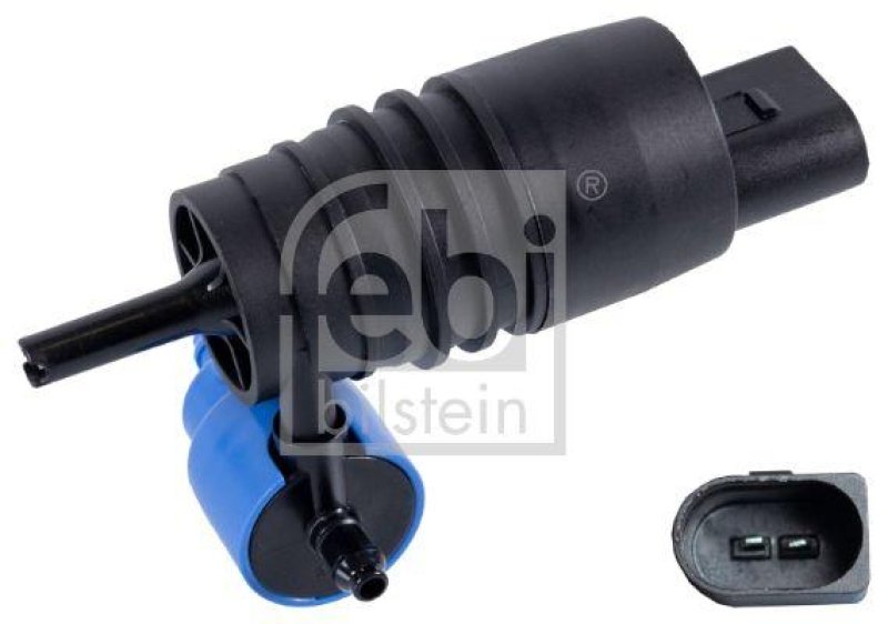 FEBI BILSTEIN 26259 Waschwasserpumpe für Scheibenreinigungsanlage für Mercedes-Benz