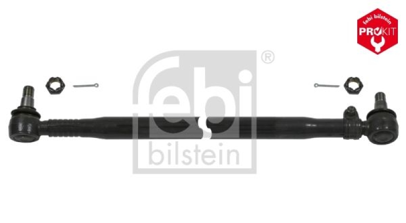 FEBI BILSTEIN 09311 Lenkstange mit Kronenmuttern und Splinten für RENAULT (RVI)