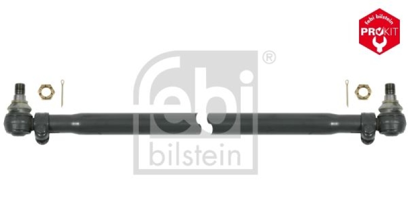 FEBI BILSTEIN 09314 Spurstange mit Kronenmuttern und Splinten für RENAULT (RVI)