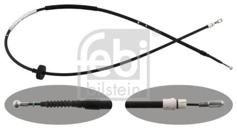 FEBI BILSTEIN 48304 Handbremsseil für VW-Audi