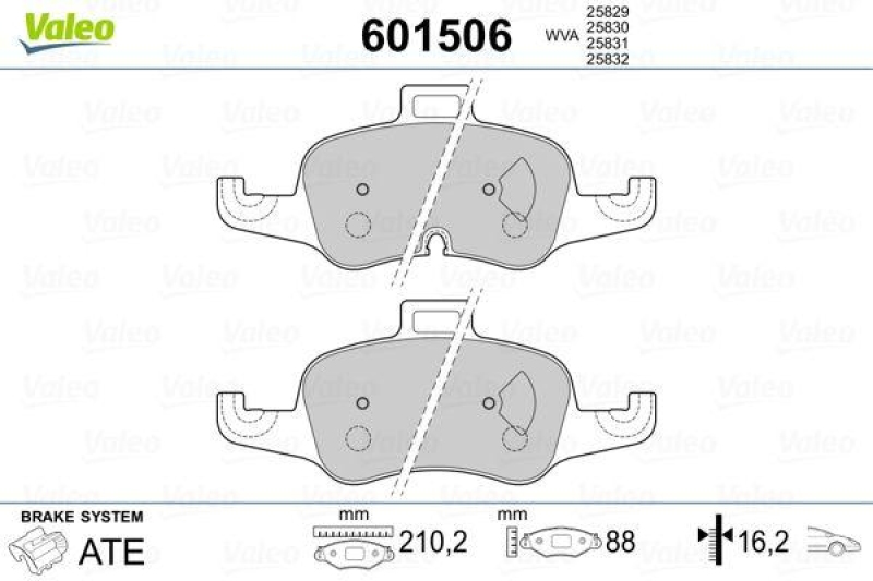 VALEO 601506 SBB-Satz PREMIUM