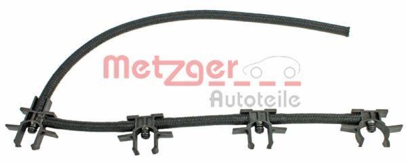 METZGER 0840035 Schlauch, Leckkraftstoff für RENAULT/VOLVO