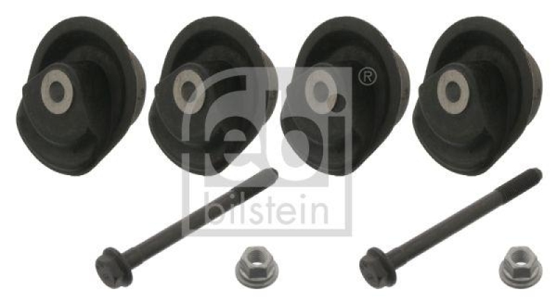 FEBI BILSTEIN 01201 Achskörperlagersatz mit Schrauben und Muttern für VW-Audi