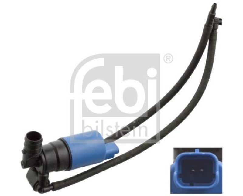 FEBI BILSTEIN 103389 Waschwasserpumpe für Scheibenreinigungsanlage für CITROEN