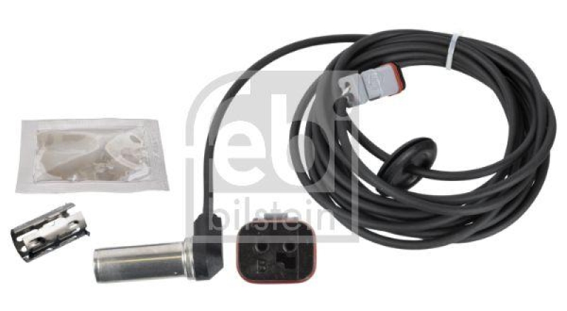 FEBI BILSTEIN 174165 ABS-Sensor mit Hülse und Fett für RENAULT (RVI)