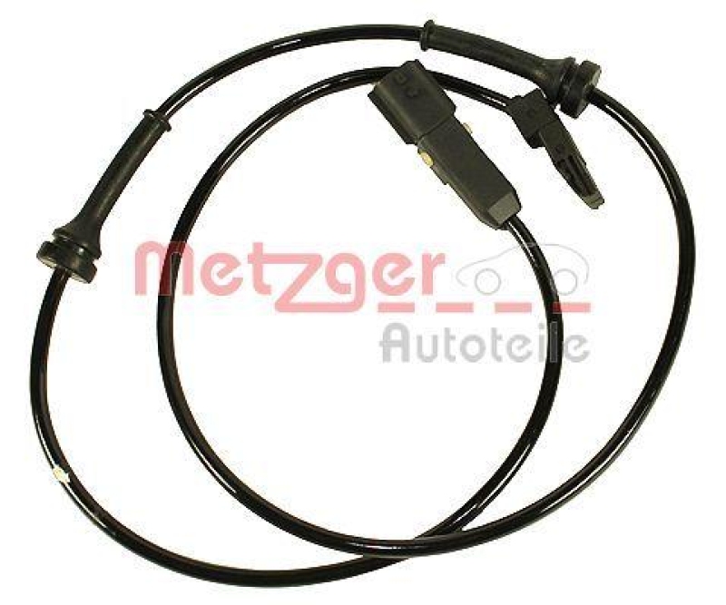 METZGER 0900686 Sensor, Raddrehzahl für RENAULT HA links/rechts