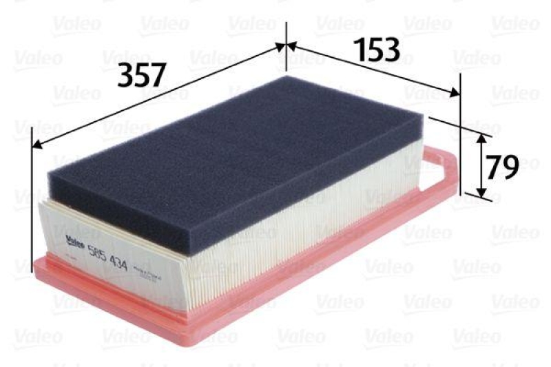 VALEO 585434 Luftfilter