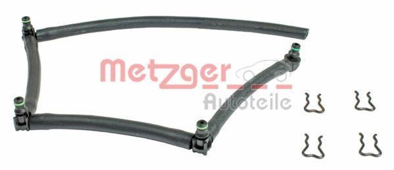 METZGER 0840036 Schlauch, Leckkraftstoff Reparatursatz für RENAULT