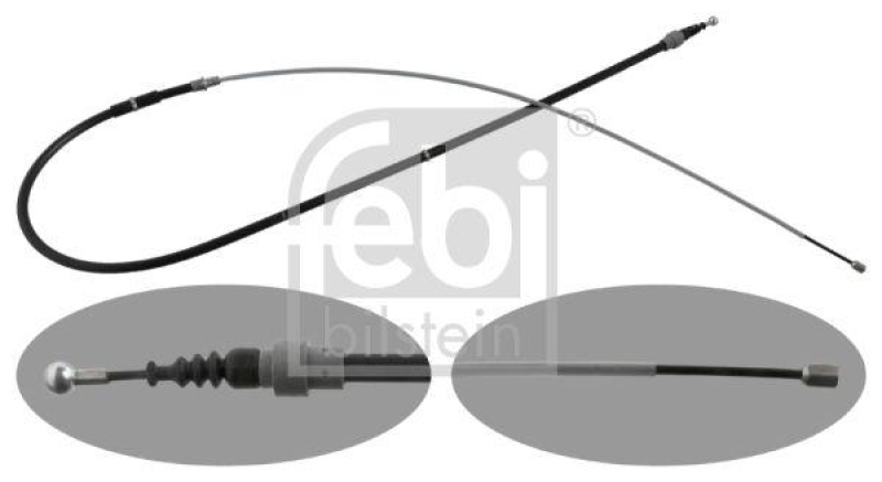 FEBI BILSTEIN 48308 Handbremsseil für VW-Audi