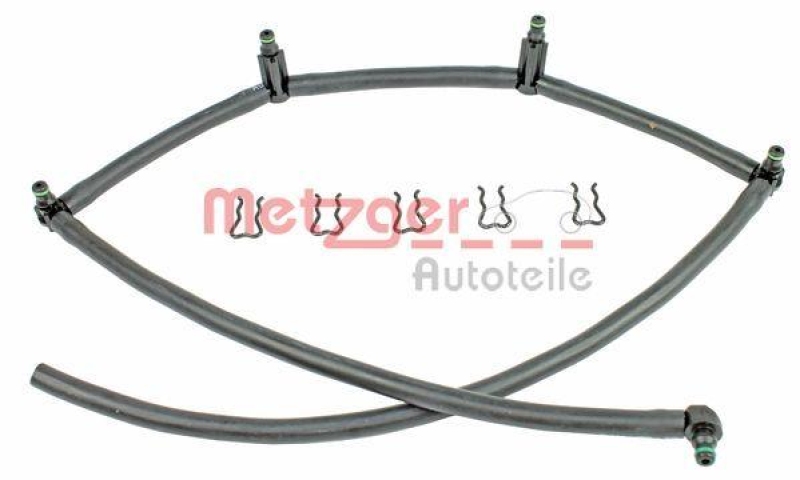 METZGER 0840037 Schlauch, Leckkraftstoff Reparatursatz für RENAULT