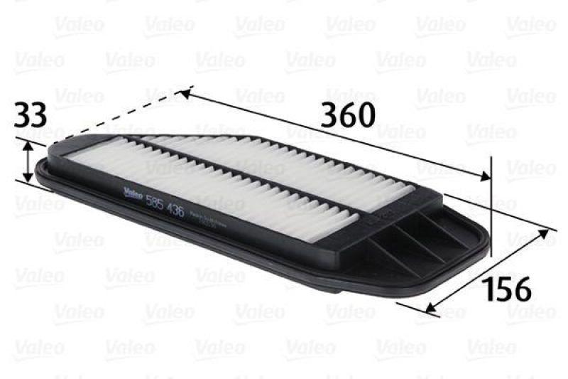 VALEO 585436 Luftfilter