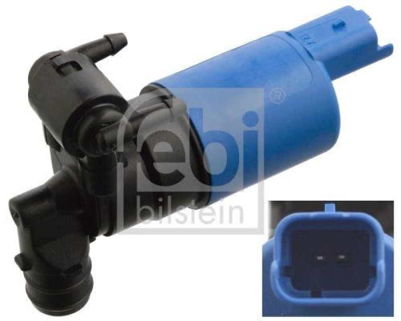 FEBI BILSTEIN 103392 Waschwasserpumpe für Scheinwerferreinigungsanlage für CITROEN