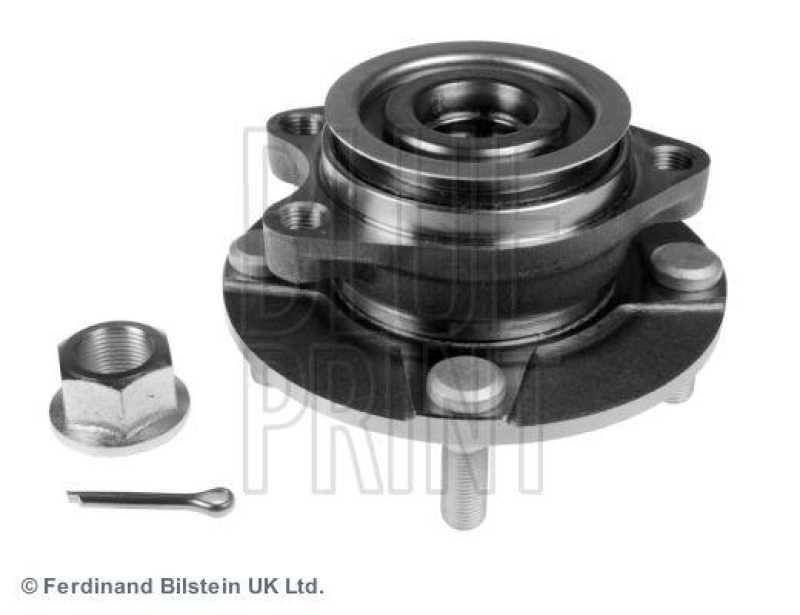 BLUE PRINT ADN18265 Radlagersatz mit Radnabe und ABS-Impulsring für NISSAN