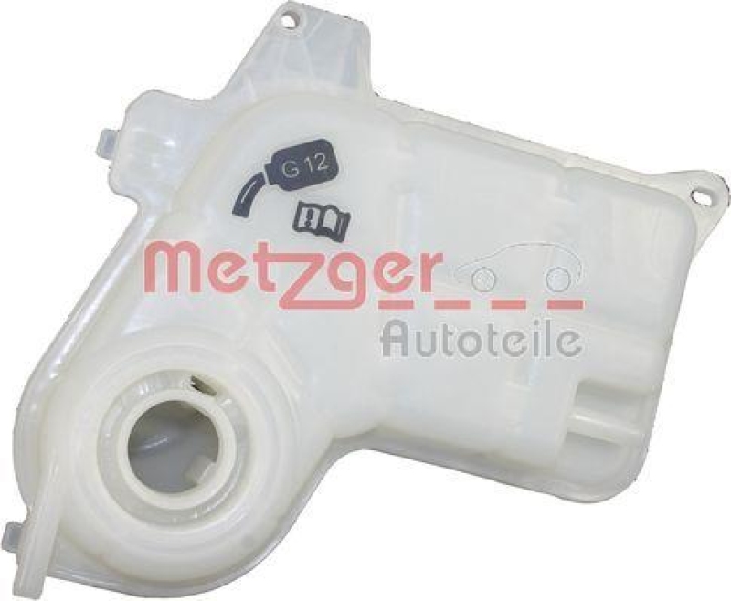 METZGER 2140177 Ausgleichsbehälter, Kühlmittel für AUDI/SEAT OHNE DECKEL, MIT SENSOR